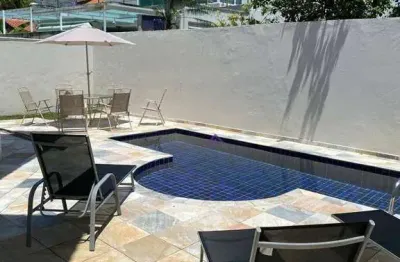 Sobrado com 5 dormitórios à venda, 380 m² por r$ 5.500.000,00 - vista linda - bertioga/sp