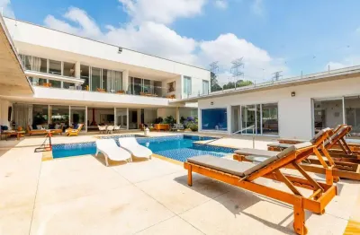 Sobrado com 4 dormitórios, 1500 m² - venda por r$ 22.000.000,00 ou aluguel por r$ 152.465,00/mês - tamboré - barueri/sp