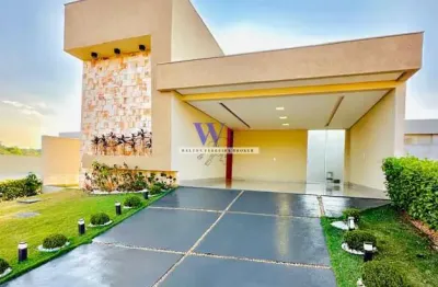 Vende-se ágio - casa 3 qts com 3 suítes - condomínio terras alpha senador canedo - aceitamos permutas - veículos - lotes