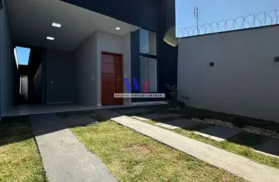 Casa de 3 qts com 1 suite master com closet - com piscina - em senador canedo