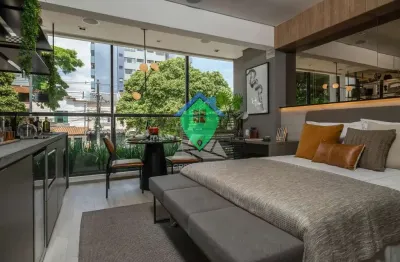 Studio à venda, 27 m² por r$ 630.000,00 - pinheiros - são paulo/sp