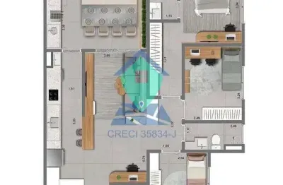 Apartamento à venda, 85 m² por r$ 730.000,00 - medeiros - jundiaí/sp