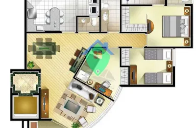 Apartamento à venda, 105 m² por r$ 1.320.000,00 - perdizes - são paulo/sp