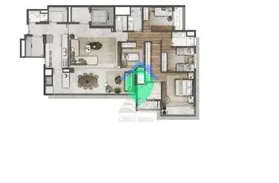 Apartamento à venda, 180 m² por r$3.199.999,00- alto da lapa - são paulo/sp