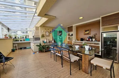 Penthouse com 3 suítes à venda, 316 m² por r$ 4.800.000 - vila romana - são paulo/sp