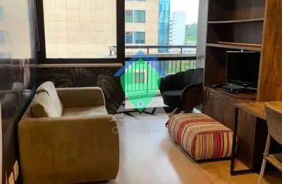 Flat para alugar, 40 m² por r$7.261,35/mês - itaim bibi - são paulo/sp