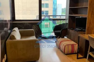 Flat para alugar, 40 m² por r$7.261,35/mês - itaim bibi - são paulo/sp