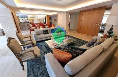 Apartamento alto padrão 370m² à venda por r$8.900.000,00, campo belo, são paulo, sp