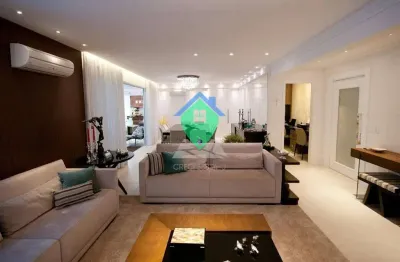 Apartamento porteira fechada com 3 suítes à venda, 185 m² por r$ 3.800.000 - vila romana - são paul