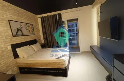 Studio para alugar, 24 m² por r$ 4.100,00/mês - moema - são paulo/sp