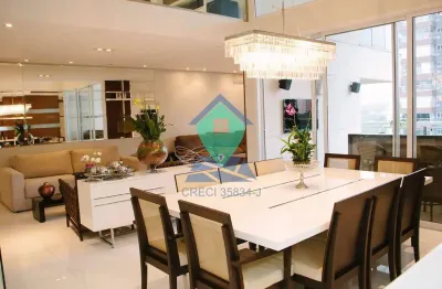 Apartamento duplex 242m² à venda por r$ 4.890.000,00 no campo belo, são paulo, sp