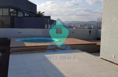 Cobertura duplex 299m² para venda por r$ 2.600.000,00 e locação por r$14.858,38, na bela aliança, s