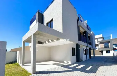 Sobrado com quintal, 3 quartos à venda, 126 m² por r$ 770.000 - santa felicidade - curitiba/pr