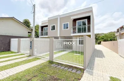 Sobrado com 3 quartos sendo 1 suíte à venda, 83 m² por r$ 550.000 - santa felicidade, curitiba/pr
