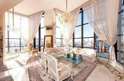 Apartamento duplex com 5 suítes à venda - batel - curitiba/pr