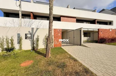Sobrado novo com 3 quartos à venda - santa felicidade - curitiba/pr