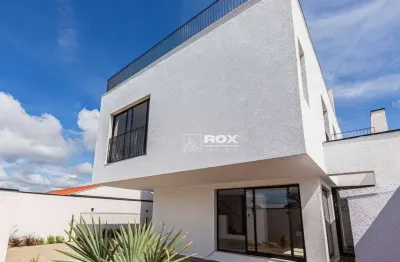 Casa triplex em condomínio à venda - santa felicidade - curitiba/pr