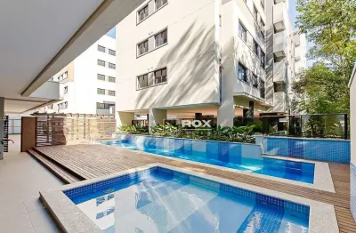 Apartamento novo com 2 quartos à venda, 56 m² por r$ 569.500 - santo inácio - curitiba/pr