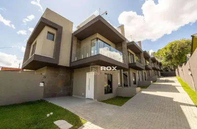Sobrado alto padrão à venda por r$ 749.990 - boqueirão - curitiba/pr