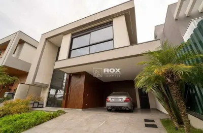 Casa em condomínio com 3 quartos à venda, 307 m² - santa felicidade, curitiba/pr