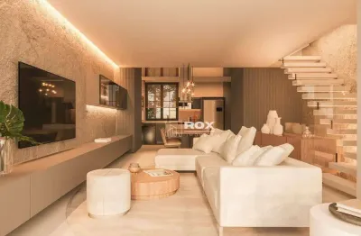 Sobrado com 3 quartos suítes  à venda, 242 m² - santa felicidade, curitiba/pr