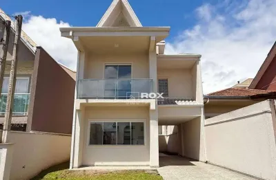 Sobrado com 4 quartos, em condomínio fechado à venda, 155 m² por r$ 729.000 - cachoeira - curitiba/pr