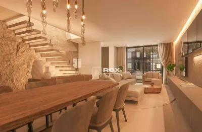 Sobrado com 3 quartos suítes à venda, 227 m²- santa felicidade, curitiba/pr