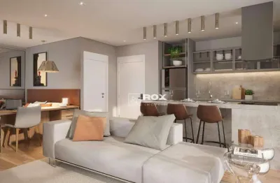 Apartamento com 1 quarto à venda, 54 m² - batel, curitiba/pr