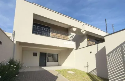Sobrado novo, 3 suítes à venda, 156 m² por r$ 1.170.000 - santa felicidade - curitiba/pr