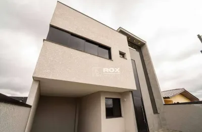 Sobrado com 3 suítes à venda, 119 m² - tingui, curitiba/pr