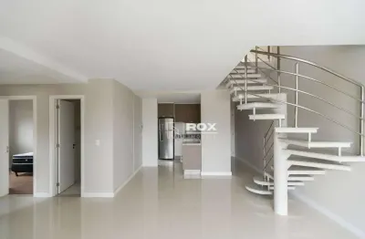 Apartamento duplex com 2 quartos e 1 suíte à venda, 143 m² por r$ 989.000 - água verde - curitiba/pr