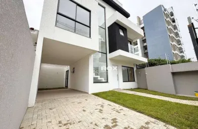 Sobrado novo com 3 suítes à venda - boa vista - curitiba/pr