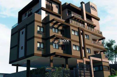 Cobertura com 3 quartos à venda, 122 m² - campina do siqueira - curitiba/pr