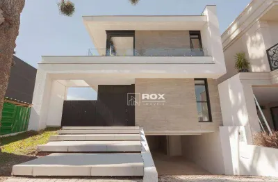 Casa em condomínio, 3 suítes à venda por r$ 2.499.000 - santa felicidade - curitiba/pr