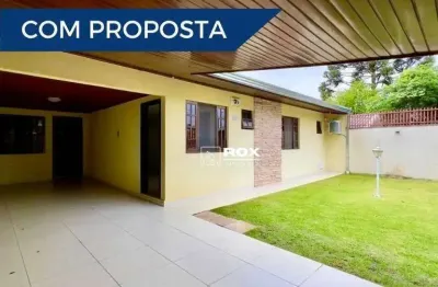 Casa térrea com 4 quartos e semi-mobiliada à venda, 219 m² - portão, curitiba/pr