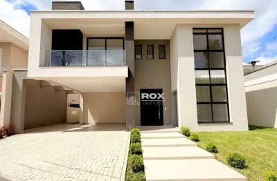 Casa em condomínio 3 suítes, à venda - santa felicidade - curitiba/pr