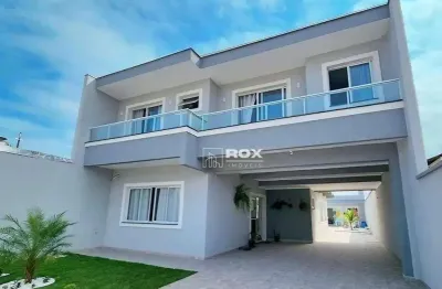 Casa no litoral com 5 quartos, piscina, edícula à venda, 320 m² por r$ 1.750.000
