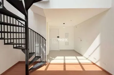 Apartamento duplex com 1 quarto à venda - portão - curitiba/pr