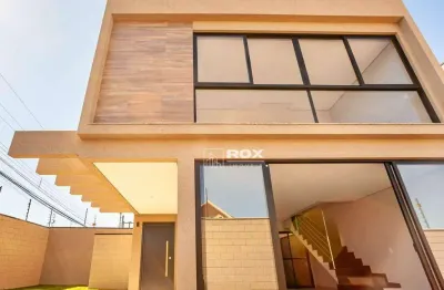 Sobrado primeira locação, 3 quartos - santa felicidade - curitiba/pr