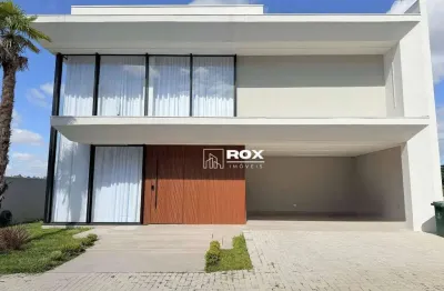 Casa em condomínio, com 3 suítes à venda - santa felicidade - curitiba/pr