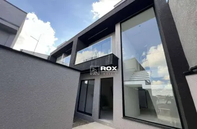 Sobrado com 3 quartos 1 suíte à venda, 110 m² por r$ 649.000 - xaxim, curitiba/pr