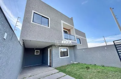 Sobrado com 3 quartos 1 suíte à venda, 106 m² por r$ 675.000 - atuba, curitiba/pr