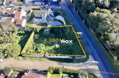 Terreno à venda, 1050 m² por r$ 1.490.000 - abranches, curitiba/pr