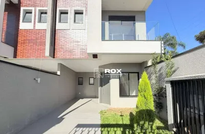 Sobrado alto padrão com 3 quartos 1 suíte à venda, 164 m² por r$ 1.199.000 - água verde - curitiba/pr