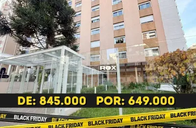 Apartamento amplo, com 3 quartos à venda - bigorrilho - curitiba/pr