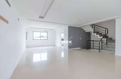 Casa em condomínio fechado com 4 quartos para alugar, 314 m² por r$ 14.000/mês, campo comprido - curitiba/pr