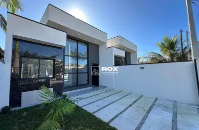 Casa no litoral com 2 suítes à venda, 68 m² a partir de r$ 660.000 - praia de leste, pontal do paraná/pr