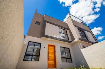 Sobrado com 3 quartos à venda, 102 m² por r$ 699.000 - lindóia, curitiba/pr