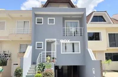 Sobrado em condomínio com 3 quartos à venda, 169 m² por r$ 749.000 - campo comprido - curitiba/pr