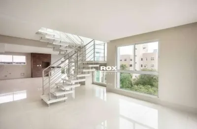 Cobertura duplex com 4 quartos à venda, 245 m² por r$ 2.292.594 - alto da glória, curitiba/pr